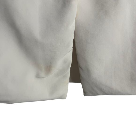 Veronica Beard White Scuba Zip Pocket Dickey Office Travel Blazer Jacket Size 6 - Picture 8 of 16